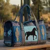 2026 Nueva Serie Transfronteriza Animal Caballo Bolsa de Viaje Acolchada Portátil de Corta Distancia Multifuncional Bolsa Deportiva para Fitness