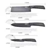 Cuchillos de Cocina de Acero Inoxidable en Stock del Fabricante Juego de Acero Negro Cuchillos de Cocina Cuchillos para Verduras Cuchillos para Frutas Tijeras Pelador de Melón Venta al por Mayor