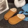 Pantuflas sencillas de algodón estilo Birkenstock, colección invierno 2026, cálidas y forradas de felpa, con suela gruesa, aptas para usar en exteriores, cómodas y con un diseño afelpado y peludo, para mujer