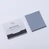 Carbón de bambú reemplazo cara gamuza papel absorbente de aceite cara maquillaje con espejo borla de polvo papel absorbente de aceite al por mayor