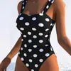 Europeo y Americano 26 Nuevo Transfronterizo AliExpress de Tirantes Sexy Espalda Descubierta Bañador de Una Pieza para Aguas Termales Bikini Integrado Mujer