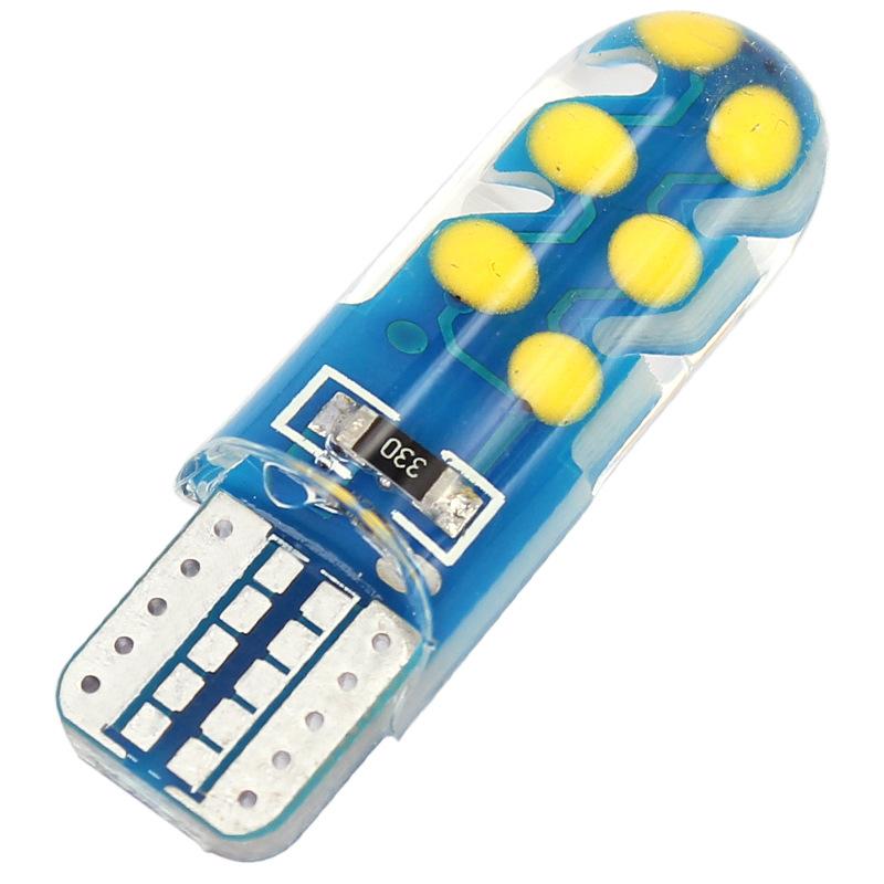 T10 硅胶COB 12SMD 常亮-3