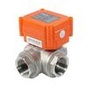 Kld20P Micro Válvula de Esfera Elétrica Três Vias Reversora Válvula de Água Controle Preciso Durável Flutuante Diâmetro Total