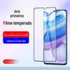 Para o arroz vermelho note12 dois filme temperado forte Arroz vermelho k60 borda preta tela cheia três forte anti risco filme de vidro do telefone móvel