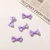 2cm Tela Fresca Dopamina Mini Lazo Pequeño Corbata de Moño DIY Accesorio para el Cabello Pinza para el Cabello Zapato Calcetín Funda de Teléfono Accesorio