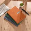 Set de caja de regalo empresarial personalizada para cuaderno A5, diario de alto valor estético, bloc de notas para reuniones de trabajo con logotipo personalizado