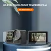 Adecuado para Dji Action4/3 Película Templada Protector de Pantalla Película Pantalla de Visualización de Lente Película Templada Anti-Caída