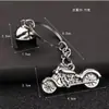 Chaveiro de metal com capacete de motocicleta Harley direto da fábrica, pingente criativo, presente masculino, enfeites de chaveiro