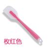Raspador de silicone transparente de tamanho pequeno integrado com tudo incluído ferramenta de cozimento de borracha raspador placa de bolo de creme de mistura espátula
