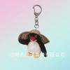 Pingente Chaveiro Acrílico Pinguim Fofo para Bolsa de Mão Bolsa de Ombro Capa de Fone de Ouvido Pingente Personalizado para Chave de Carro