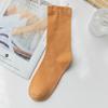 Calcetines para Mujer, Calcetines Blancos de Confinamiento, Calcetines Finos de Algodón Puro de Media Caña para Mujer de Verano, Calcetines de Rizo Absorbentes de Sudor Estilo Japonés, Medias de Boca Floja