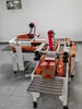 Máquina selladora de cartón en forma de cruz máquina de empaque automático máquina de empaque exprés enrollado de cinta cruzada máquina selladora de enrollado de círculo completo