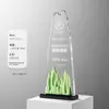 Nuevo Trofeo Creativo de Cerámica y Cristal 2026 para Empleados Destacados, Premio de Alta Gama para Reunión Anual, Hecho a Medida