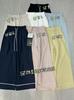 Pantalones Casuales Versátiles Retro Franceses Primavera y Verano 2025 Nuevos Encaje Bloque de Color Petite Moda Casual Pantalones de Pierna Ancha para Mujer