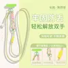 Cordón ajustable para teléfono cruzado, cadena larga tejida para colgar, cordón anti-pérdida para cámara de concierto, se puede usar como correa para el cuello