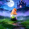 Figuras transfronterizas nuevas de bruja, calavera y gnomo de Halloween - Accesorios decorativos DIY para coches y escritorios