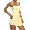 Vestido Deportivo de Dos Piezas para Mujer Amazon Transfronterizo con Forro Antiexposición para Correr al Aire Libre, Fitness y Tenis