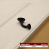Ferragens de Maçaneta Cerâmica Acessórios Bronze Antigo Cromo Brilhante Roseta Redonda Maçaneta Abóbora Furo Único Acessórios de Maçaneta de Liga
