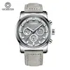 Ventas Directas de Fábrica Relojes al por Mayor Negocio Reloj de Pulsera Multifuncional Resistente al Agua de Cuarzo 3 Esferas 6 Manecillas Reloj de Pulsera Transfronterizo para Hombre