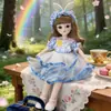 Vestido Lolita al por mayor Ropa para muñeca BJD 1/6 Estilo Bosque Nuevo Ropa de vestir para muñeca de 30 cm Conjunto de atuendo casual