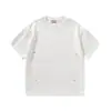Camiseta de Verano Delgada Holgada de Manga Corta para Hombre, Cuello Redondo, Color Sólido, Elástica, Transpirable, Versátil, Top Blanco Simple con Efecto de Caída