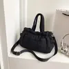 Bolso de Moda para Mujer Pedido Extranjero 2025 Nuevo Tela de Nylon Casual Ligero Bolsa Gran Capacidad Bolso de Hombro Único Cruzado