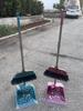 Juego de recogedor y escoba de plástico para el hogar al por mayor Combinación Baño Comercial Acero Inoxidable Herramienta de Almacenamiento Espesado Nuevo Estilo