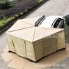 Tienda Lateral para Coche con Revestimiento Negro para Protección Solar, Toldo Parasol Espesado, Casa de Tela, Toldo en Forma de Abanico de 270 Grados Montado en Coche