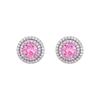 Aini Beini Aretes de Azúcar Zircón de Alta Calidad Diamante Flash Aguja de Plata S925 Moda de Lujo Ligero Aretes Simples Delicados Modernos