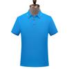 Camiseta Polo Personalizada Camiseta Ropa de Trabajo Corporativa Solapa Manga Corta Ropa de Trabajo Bordada Color Puro Camisa Cultural Estampada con Logo Personalización