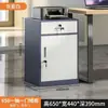 Mesita de noche, gabinete de acero, gabinete bajo para la oficina, gabinete de almacenamiento con cajones, gabinete pequeño para debajo del escritorio, gabinete multifuncional, gabinete metálico con cerradura
