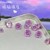 Suministro Directo de Fábrica Gradiente Especial Corte Nido de Pájaro 6-8mm Pendientes de Zirconia Joyería para Uñas Artísticas DIY Pendientes Piedras Sueltas
