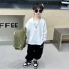 Conjunto de Sudadera con Capucha y Chaleco Estilo Coreano para Chicos Guapos Frescos Otoño Nuevas Llegadas Moda Top de Dos Piezas Conjunto de Moda