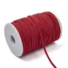 Cor 3-6mm cinto de cavalo bolsa de vestuário elástico de alta elasticidade punho elástico de borracha cinto de corrida de cavalo cinto plano