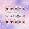 [Série X2] Adesivos Tridimensionais Adesivos 3D para Nail Art Adesivos de Diamante Joias Adesivos para Rosto DIY Adesivos Populares do Instagram para Nail Art Joias