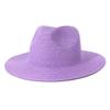 Sombrero de Sol de Moda para Viajes al Aire Libre, Protección Solar para la Playa, para Hombre y Mujer, Sombrero de Paja Jazz Colorido de Primavera y Verano, Regalo
