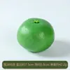 Modelo de naranja de simulación naranja falsa verde amarillo kumquat fruta de espuma accesorios para fotografía con hoja naranja de azúcar exhibición de ventana