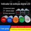 Nova AD16-22DSV mini display digital AC voltímetro cabeça 60-500V luz indicadora universal abertura 22mm