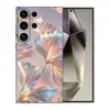 Funda para Teléfono Móvil Samsung S25Ultra A17 Adecuada para A07 Flor de Polvo Dorado S26 Funda Protectora S24 Carcasa Blanda TPU Ilustración