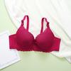 Nueva ropa interior de encaje sexy para mujer de comercio exterior transfronterizo entre Europa y Estados Unidos con aros de acero fruncidos, ropa interior informal de moda fina.
