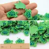Atacado Desenho Animado Pingente Grande Misto PVC Cola Macia Decoração de Pingente de Natal Elásticos de Tear Acessórios de Elástico Colorido Arco-Íris