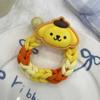 Corda de Cabelo Trançada Grossa Colorida de Celebridade da Internet Infantil Adorno de Cabeça Fofo Desenho Animado Sanrio Corda de Cabelo Acessórios de Cabelo para Menina