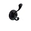 Percheros grandes de estilo europeo, ganchos negros para ropa, perchero, perchero para sala de estar, fila de ganchos, ganchos de pared para abrigos y sombreros, baño
