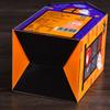 Caja de plástico pvc forma de casa creativa caramelo de halloween caja de embalaje transparente color mascota caja de embalaje de navidad