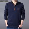 Suéter masculino de outono com preço controlado, folgado, plus size, gola alta, casaco pullover, camiseta de manga longa casual de negócios SS6031