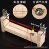 Estante de trenzado irrompible, herramienta para fijar pulseras, collares y trenzas, cuerdas para trenzar, accesorios para trenzar a mano.