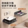 Soporte de Monitoreo Estante de Almacenamiento de Pared sin Perforaciones Estante de Pared para Router Set-top Box Soporte de Almacenamiento para Cámara