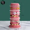 Estante para Diademas, Soporte para Diademas, Estante para Joyería, Estante Exhibidor para Diademas, Estante para Gomas de Pelo, Estante para Accesorios, Estante Exhibidor para Accesorios del Cabello, Montaje de Puesto