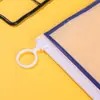 Bolsa Simples de Moda EVA Transparente Fosca Embalagem de Roupas Bolsa de Armazenamento Autovedante Impermeável Descartável Portátil