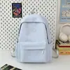 Alto Valor Estético 2026 Nueva Mochila de Nylon Estilo Coreano Serie Mori Mochila Estudiantil Simple Casual Color Sólido Mochila para Viajes